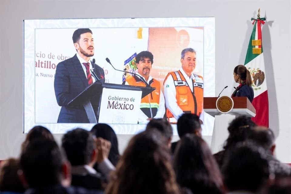 El martes pasado se dio el banderazo de arranque del proyecto de tren Saltillo-Nuevo Laredo, con un enlace a Palacio Nacional.