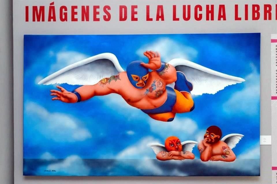 A pesar de ser día feriado, el recinto universitario despedirá mañana la exposición 'Katharsis! Imágenes de la Lucha Libre en México'.