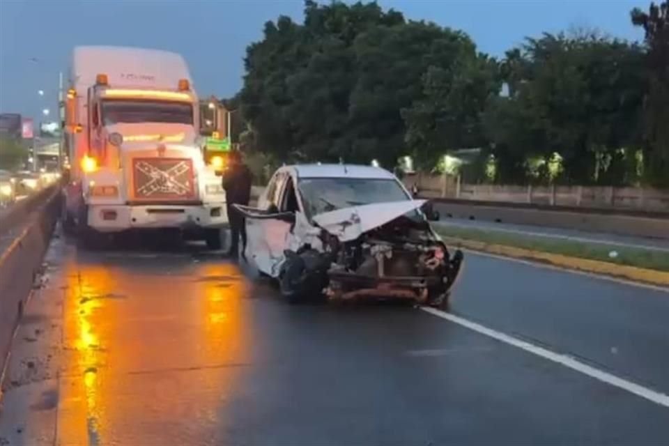 Los hechos ocurrieron sobre Av. López Mateos, a la altura de Santa Anita.