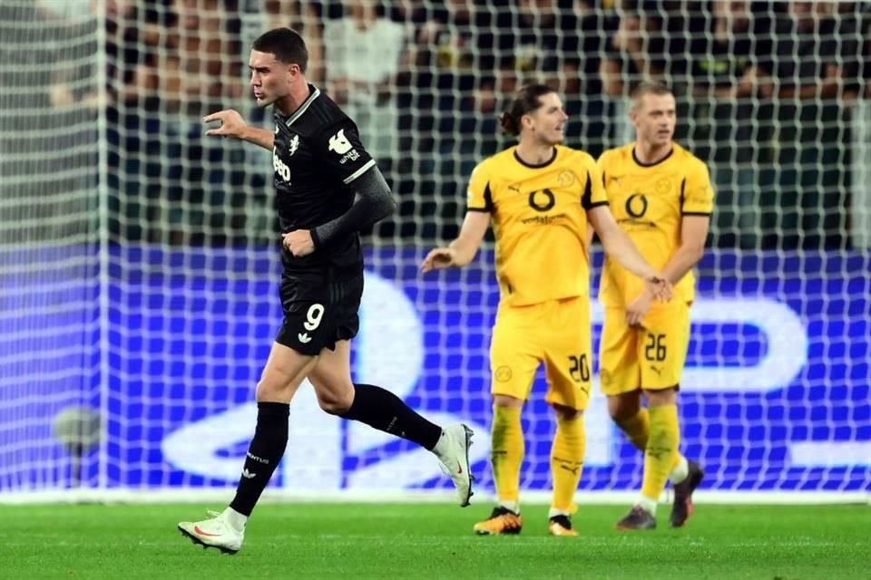 Borussia Dortmund no aprovechó su ventaja y terminó empatando en Turín con una furiosa reacción de la Juventus.