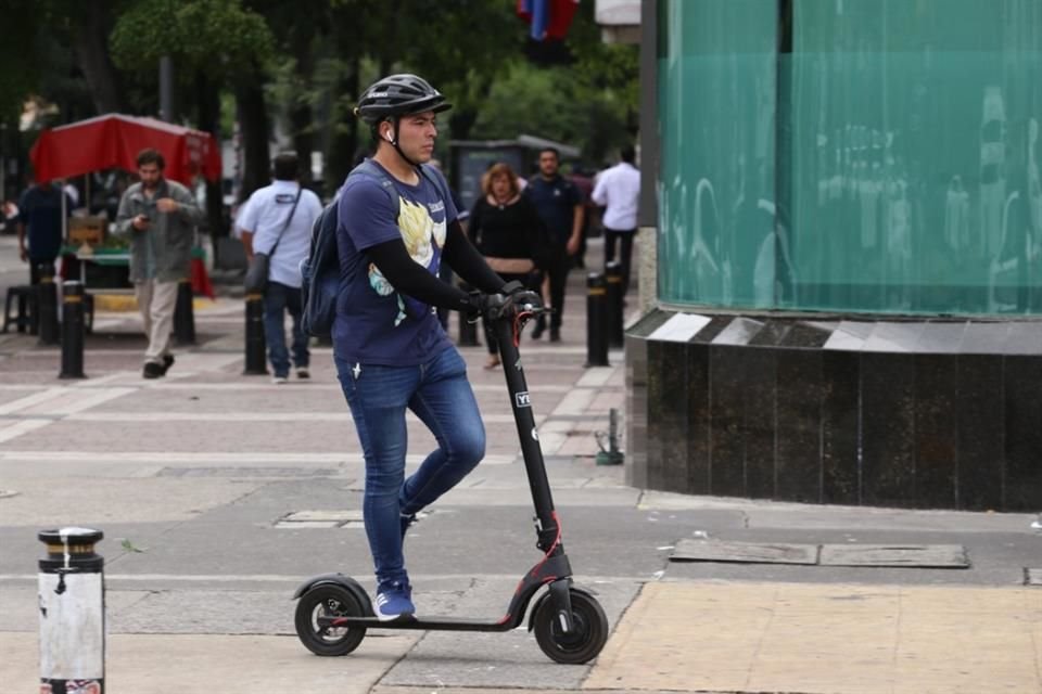 Setran y colectivos han realizado mesas técnicas para buscar la regularización del uso de scooters como medio de transporte.