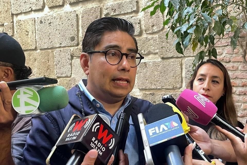 Adrián Jezhel López González, administrador general de la Agencia Metropolitana de Infraestructura para la Movilidad.