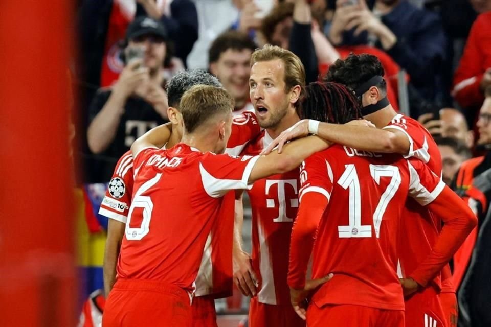 El Bayern suma su primer triunfo en la Champions.