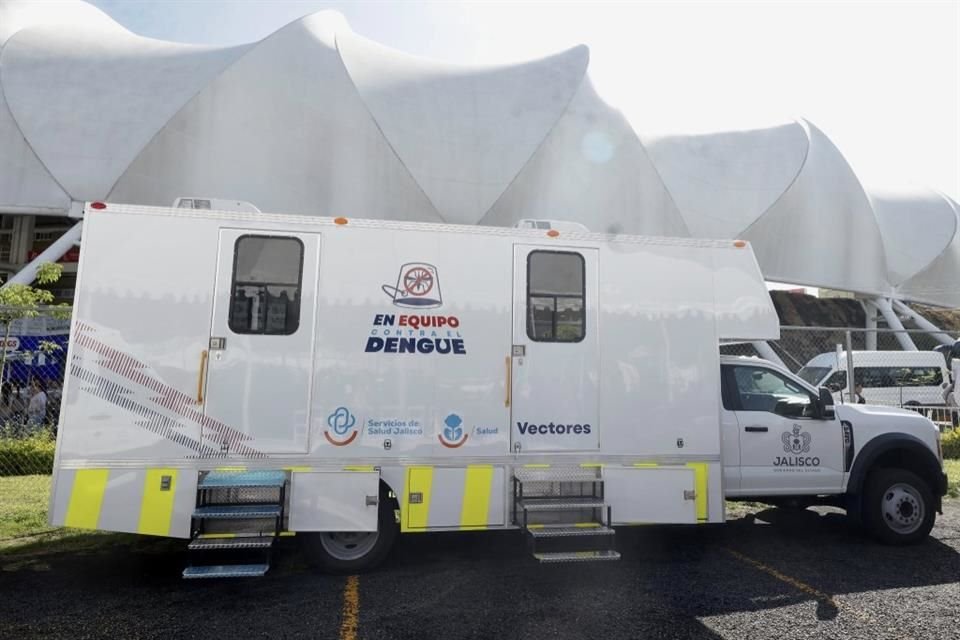 Jalisco ya cuenta con 37 vehículos para atender el problema de dengue en todas las regiones sanitarias.