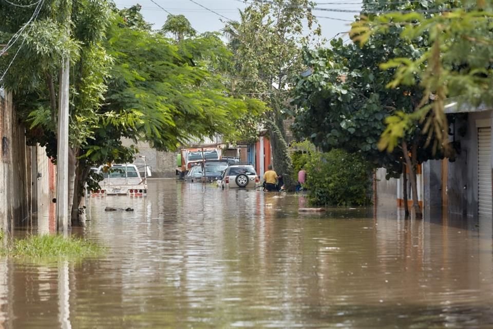 El municipio de Tlaquepaque sufrió afectaciones por inundación en la zona de Adolf Horn el 8 de septiembre.