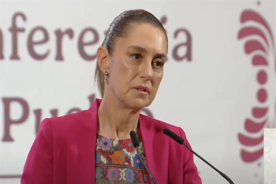 Sheinbaum negó que los hijos de AMLO formen parte de la indagatoria de la red criminal de huachicol fiscal que involucra a mandos de Marina.