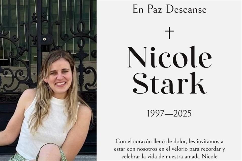 Nicole, de 27 años, murió la madrugada del 16 de septiembre durante su guardia, por asfixia por causa indeterminada.