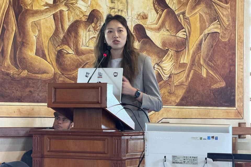Niki Shen, directora de marketing de DJI Agriculture, mencionó el tema de género y detalló que hay más de 12 mil pilotas de drones en el mundo.