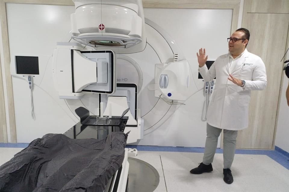 Área de Radioterapia con Acelerador Lineal de Alta Energía.