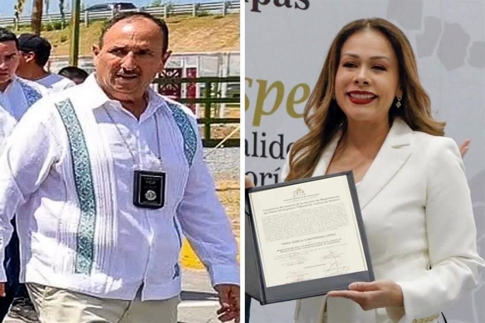 Ernesto Cuitláhuac Vásquez Reyna y Tania Contreras López.