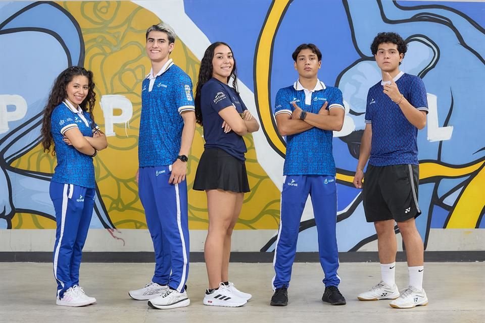 Aixa Narumi de Léon Rodriguez, Donovan Johar Guevara Perez, Miriam Rodríguez Pérez, Saúl Zuniga Guzmán y Nestor Israel González Gómez pelearán por el podio panamericano en Paraguay.
