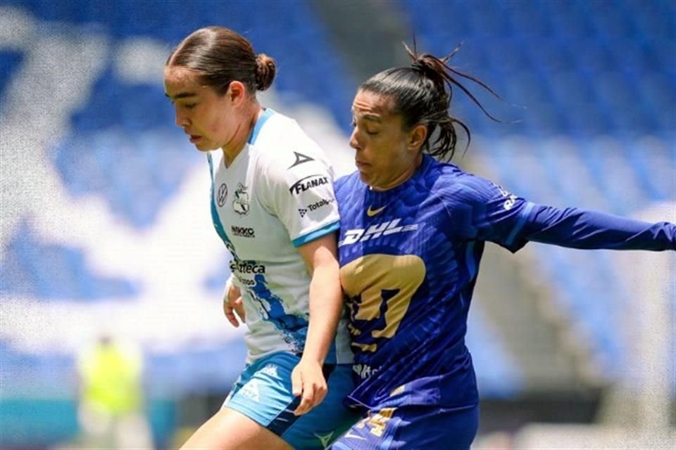 Pumas vino de atrás en la segunda mitad y se impuso 2-1 sobre el Puebla para seguir invictas en la Liga MX Femenil.