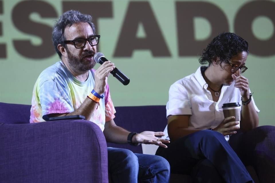 Alejandro Tavares, director de Filma Jalisco, y Michelle Firdman, Secretaria de Turismo.