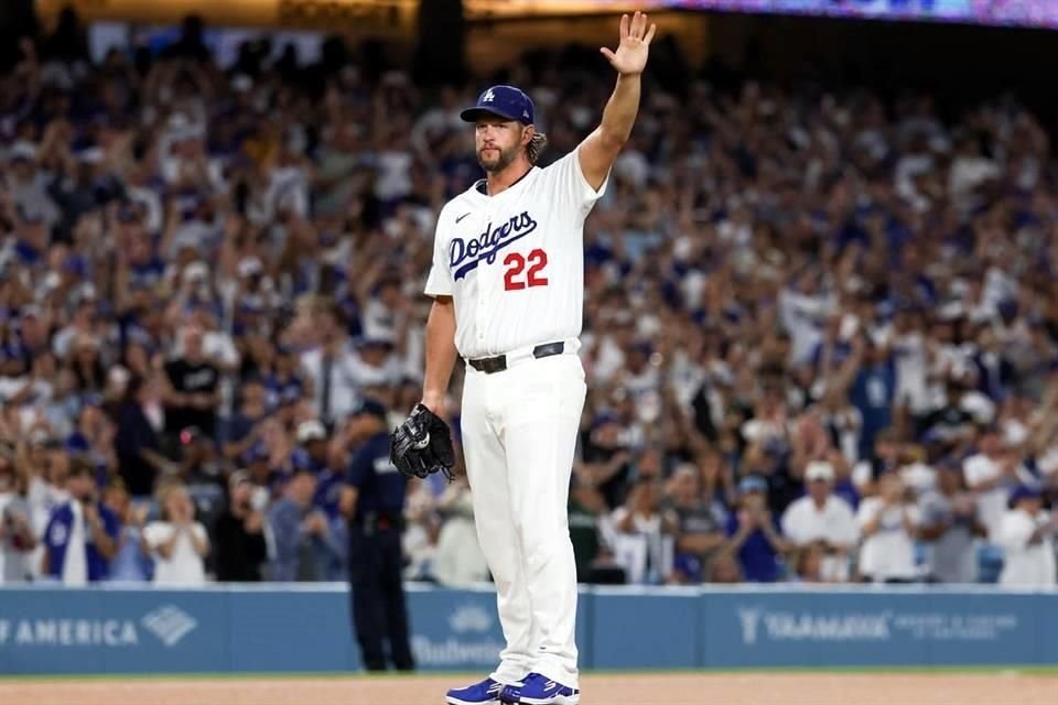 Clayton Kershaw recetó seis ponches y se fue sin decisión en su última apertura de campaña regular en Dodger Stadium.