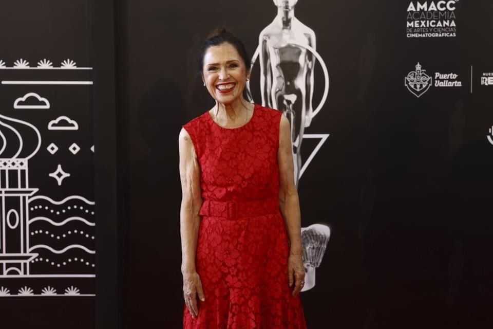 Alfombra roja de los Premios Ariel, realizado en el Centro de Convenciones de Puerto Vallarta.
