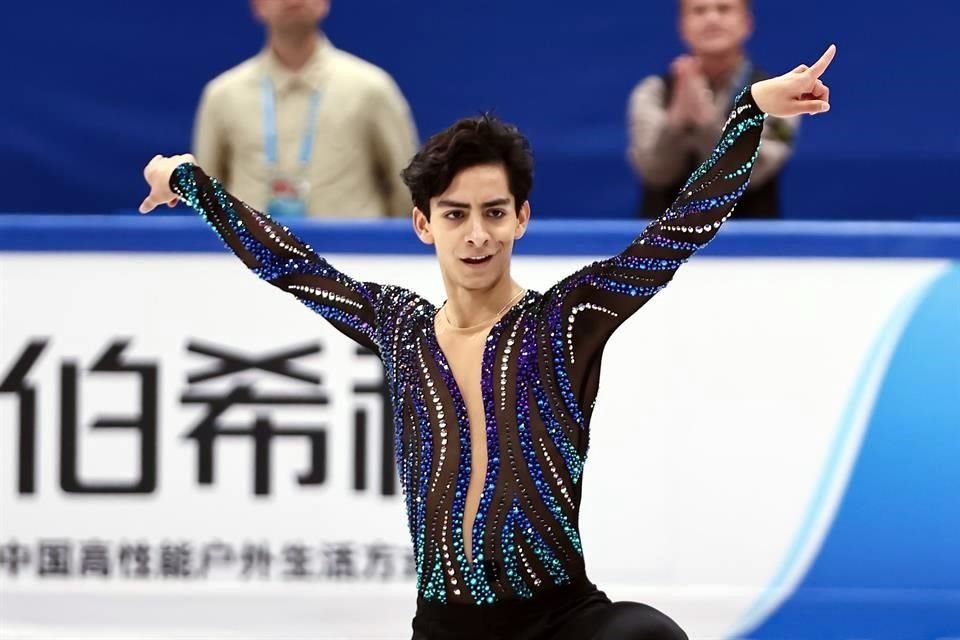 Donovan Carrillo debutó en unos Juegos Olímpicos de Invierno en Beijing 2022.