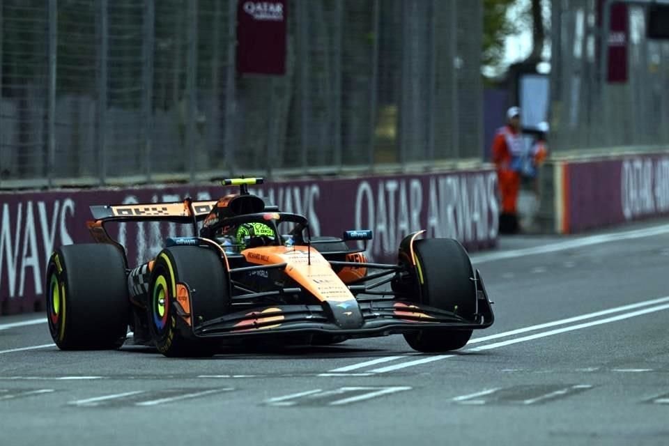 Lando Norris pasó algunos problemas y el único McLaren que terminó la carrera cruzó la meta en la séptima posición.