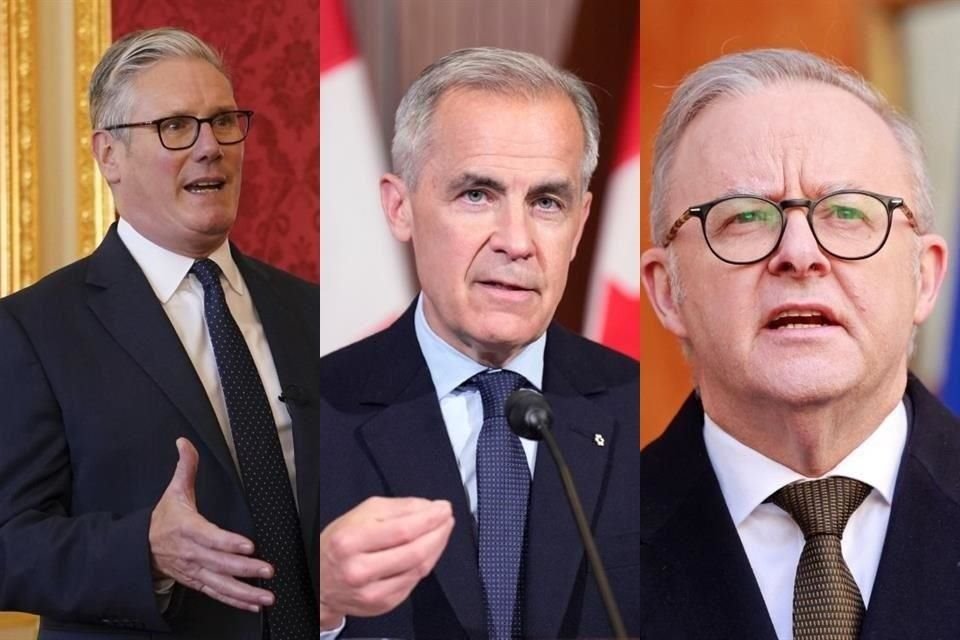 Los líderes de Reino Unido, Canadá y Australia reconocieron formalmente el Estado de Palestina, previo a la Asamblea General de la ONU.