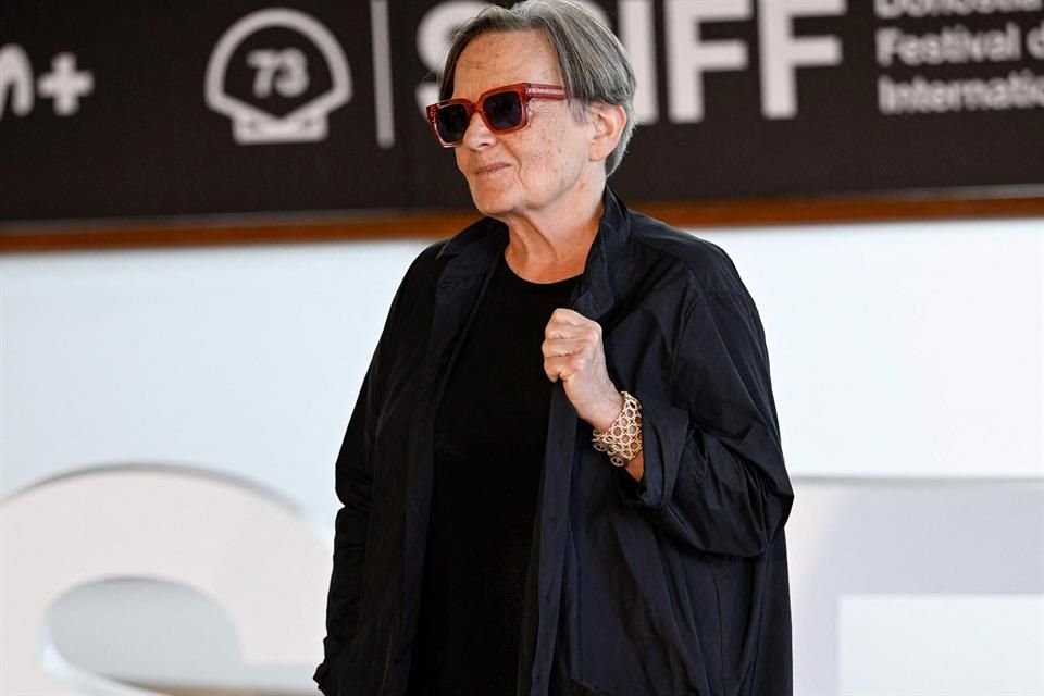 La veterana directora franco-polaca Agnieszka Holland presentó su biofilme sobre Franz Kafka en el marco del Festival de Cine de San Sebastián.