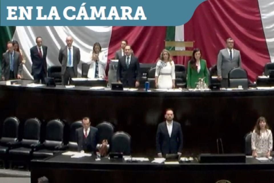 A petición del legislador panista Homero Niño de Rivera, la Cámara de Diputados guardó un minuto de silencio.