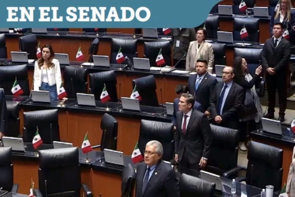 El panista Ricardo Anaya solicitó un minuto de silencio en el Senado de la República por la muerte de Mauricio Fernández