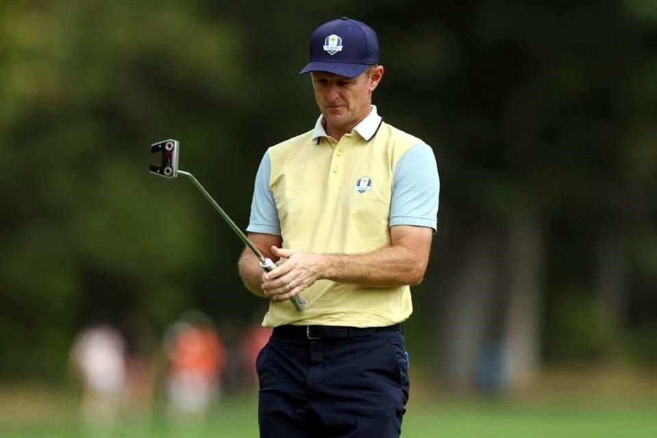 Justin Rose espera el triunfo del equipo Europa.