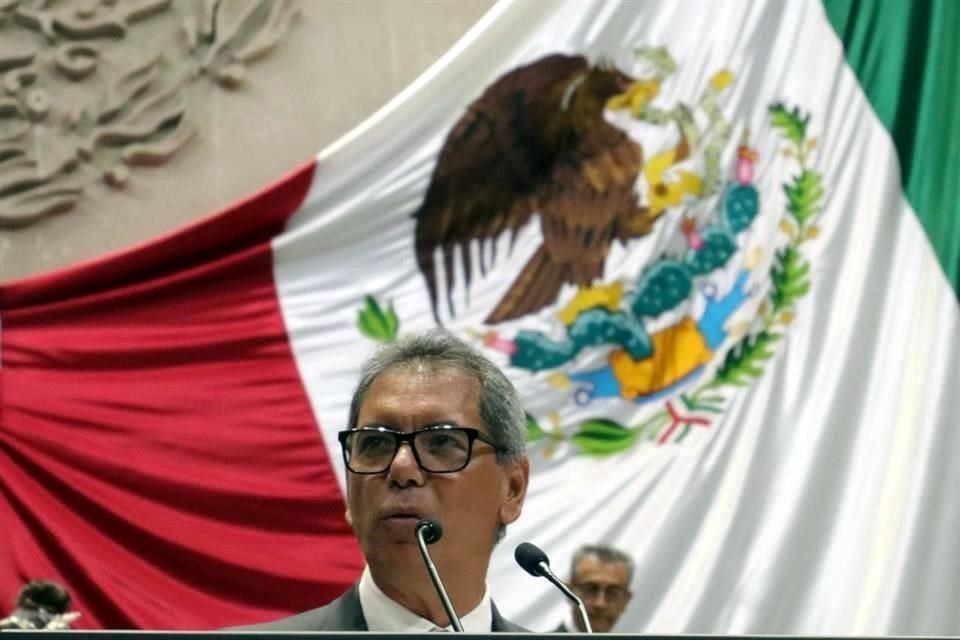 El Secretario de Hacienda, Edgar Amador, compareció más de tres horas ante el Pleno de San Lázaro.