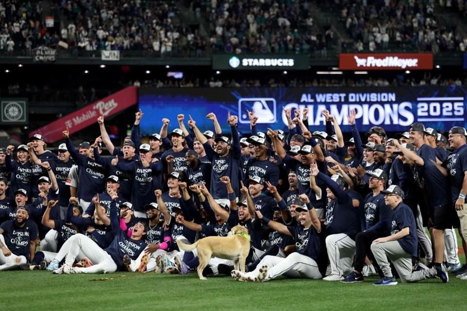 Tras 24 años, los Mariners volvieron a ser campeones del Oeste de la Liga Americana.