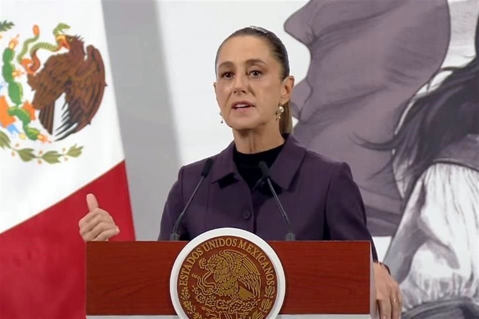 Claudia Sheinbaum, Presidenta de México.