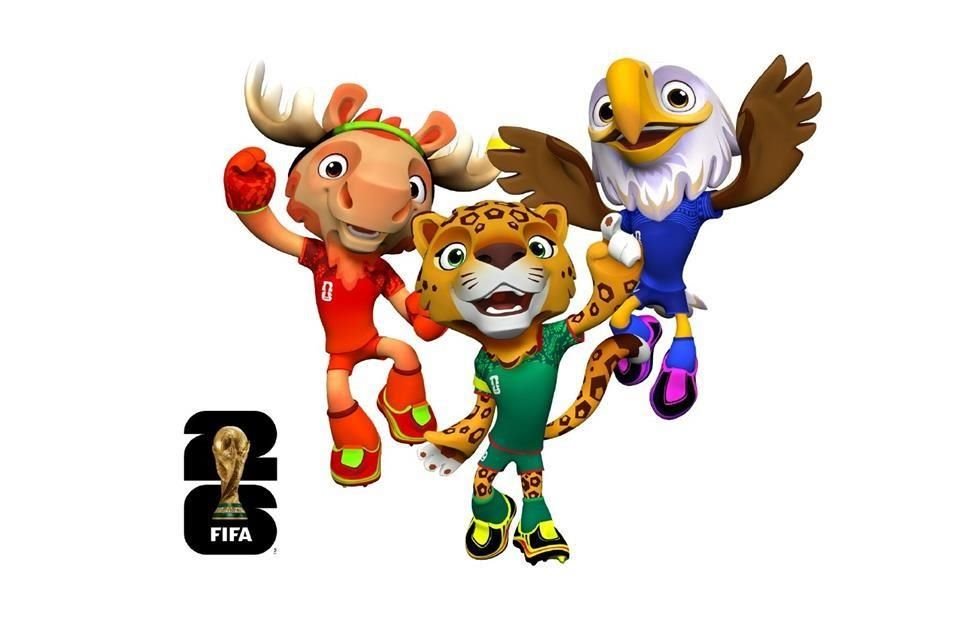 El Mundial ya tiene a sus mascotas.
