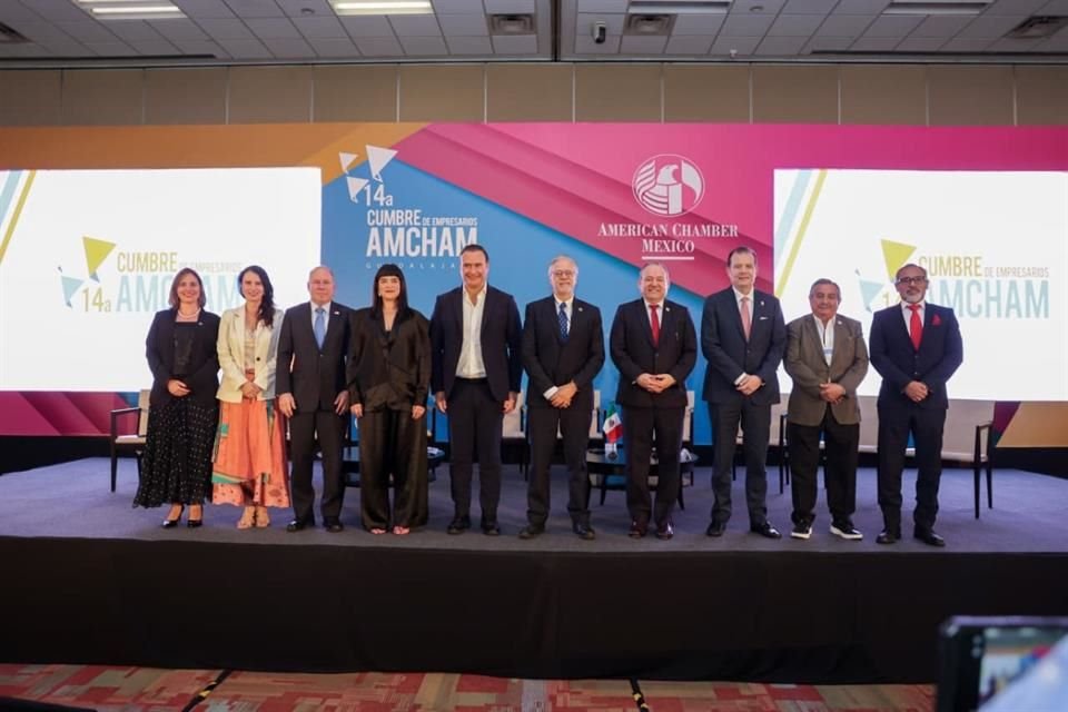 Inauguración de la 14va Cumbre de Empresarios de American Chamber Capítulo Guadalajara.