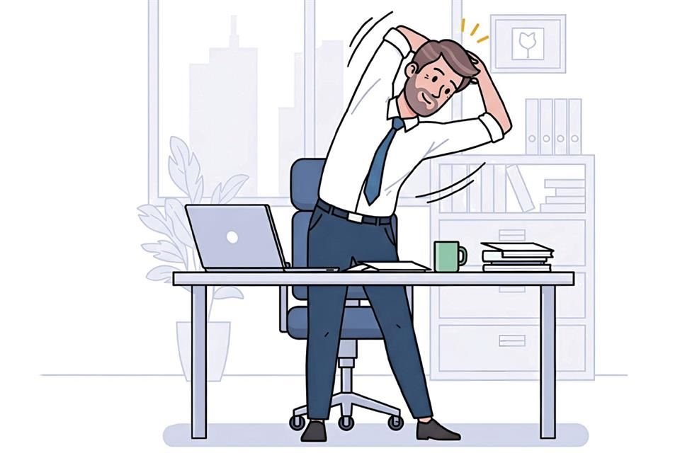 Tener tiempo para hacer ejercicio en es todo un reto para mucha gente, por eso aprovecha tu espacio de trabajo o incluso en el auto.