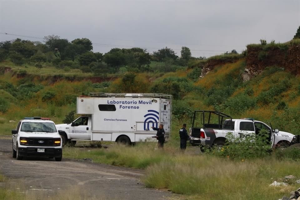 Al sitio acudieron elementos de Protección Civil y Bomberos acompañados de elementos de la Comisaría.