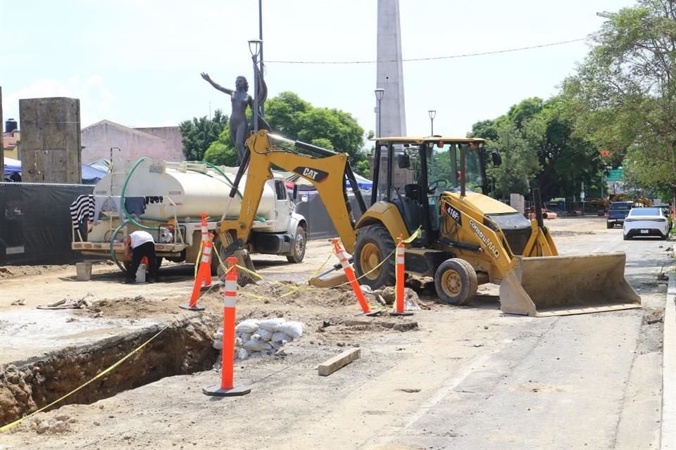 Las obras en el sitio están en curso; se invertirán 130 millones de pesos.