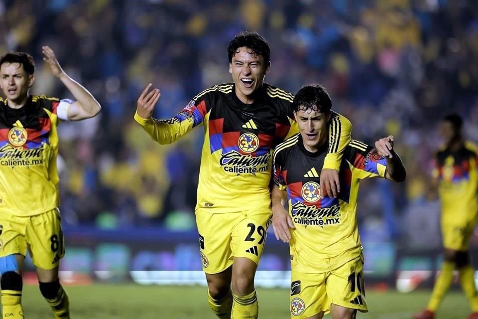 El América es, de momento, tercero de la tabla.