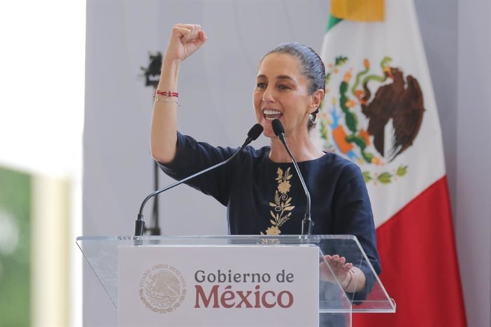 Claudia Sheinbaum realizó su Informe de Gobierno en Jalisco acompañada de Pablo Lemus.