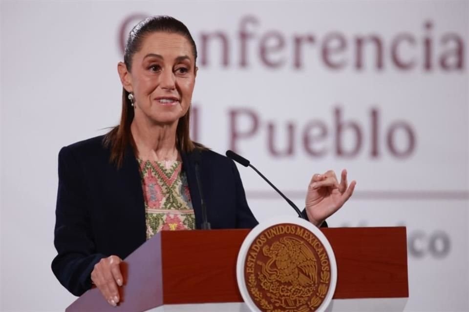 Claudia Sheinbaum, Presidenta de México.