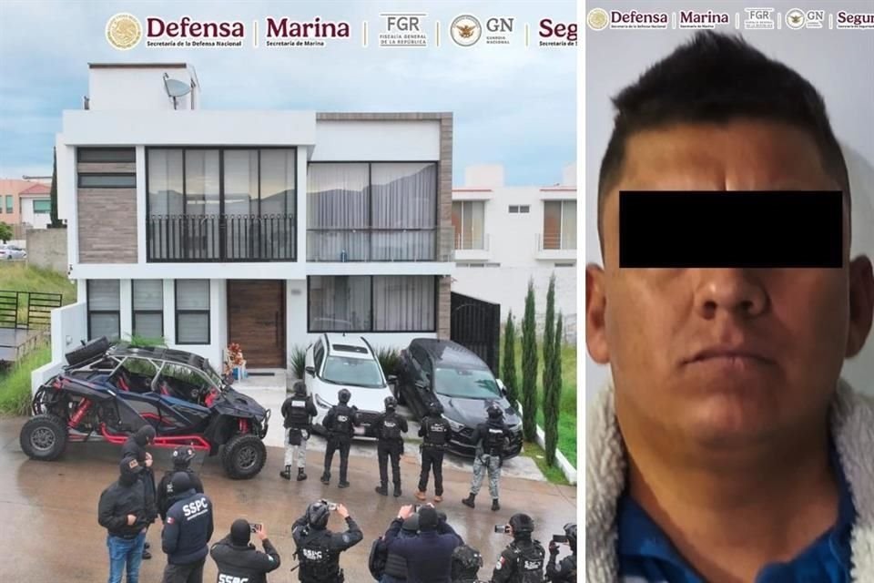 Gustavo 'N' fue detenido en un operativo en Jalisco.