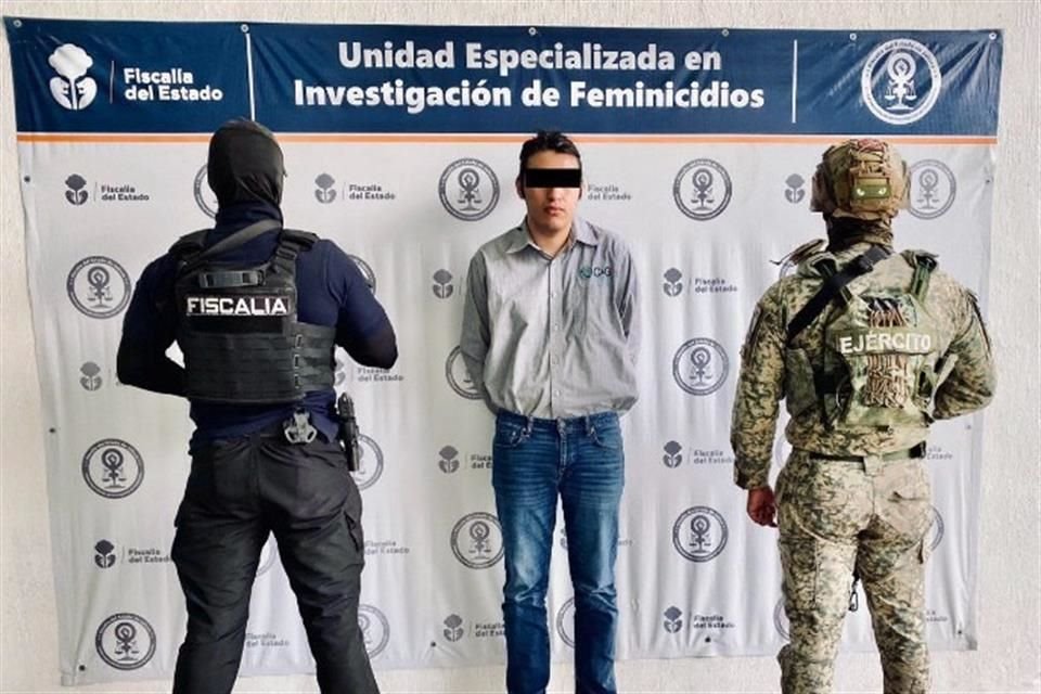 Yoshua Yael, detenido por feminicidio.