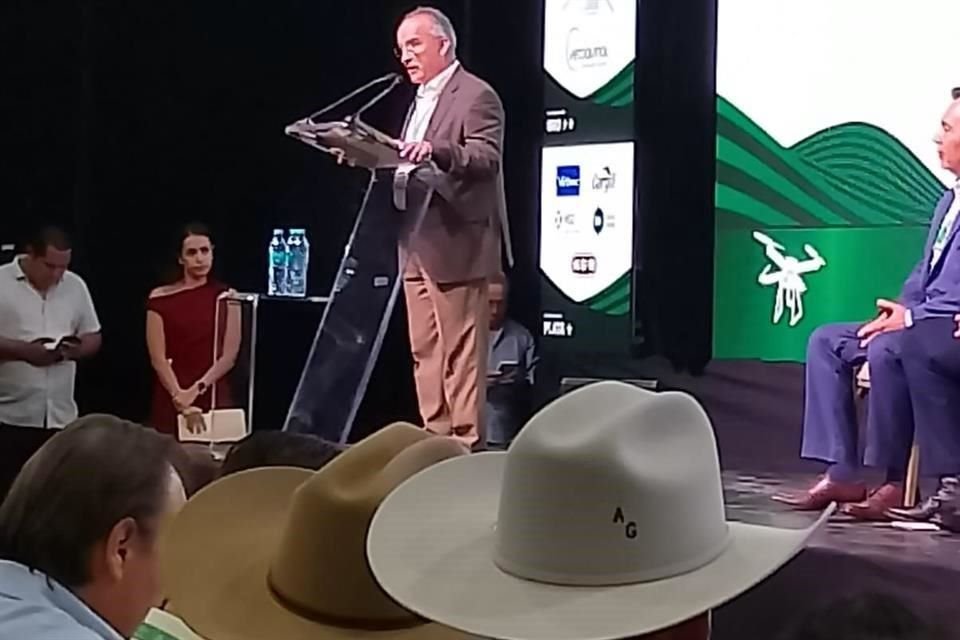 Luis Lauro González Alanís, presidente del Consejo Agropecuario de Nuevo León.
