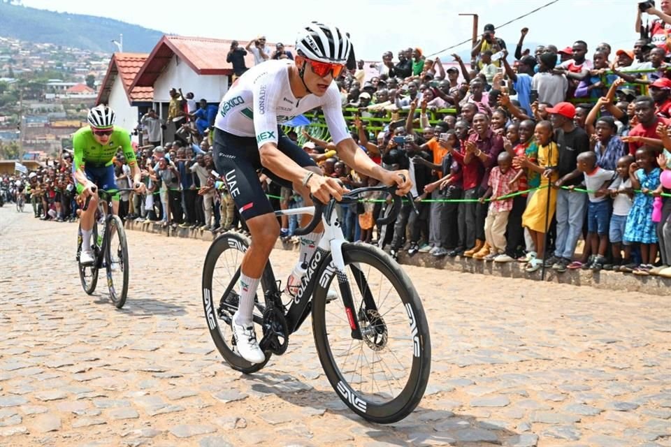 Isaac del Toro en acción el pasado fin de semana en Kigali, Ruanda.