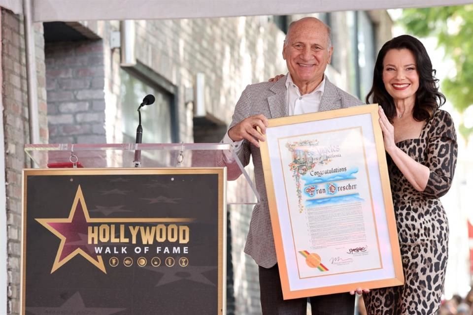 La Cámara de Comercio de Hollywood declaró el 30 de septiembre como el 'Día de Fran Drescher'.