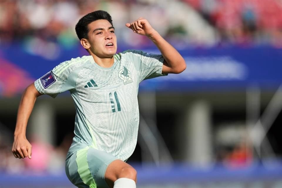 Mora se estrenó en el Mundial Sub 20.