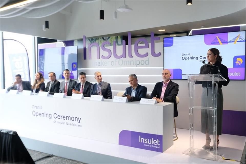 Con una inversión de 30 millones de dólares, la empresa Insulet abrió su nuevo Centro Global de Capacidades en Guadalajara, ubicado en la Torre Corporativa Midtown.