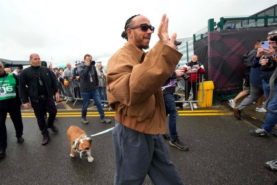 Hamilton agradeció el cariño.