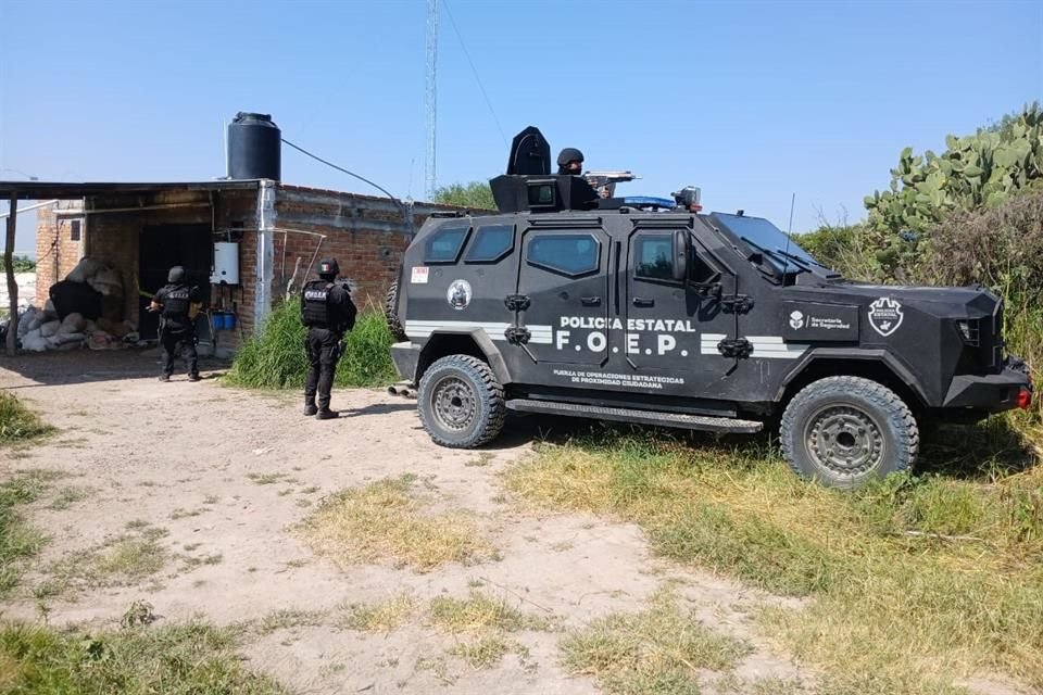 Er zijn aanwijzingen dat er marihuana werd geproduceerd op de drugsranch die zaterdag in beslag werd genomen na een confrontatie in Teocaltiche.