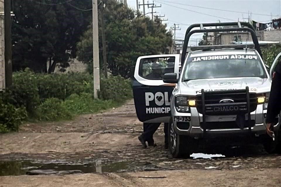 SIN ESCAPE La casa baleada por sicarios, donde murió Dulce, de 12 años, se ubica en San Pablo Atlazalpan, en Chalco. 