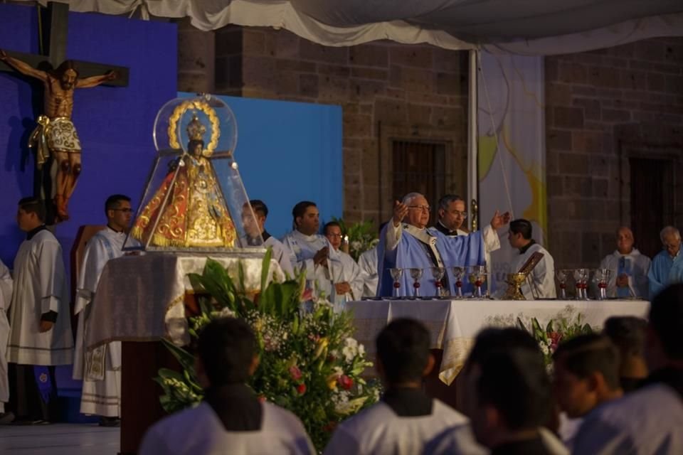 El programa de actividades previas a la Romería de la Virgen de Zapopan registra algunas modificaciones, como la Misa de Patrocinio que este año tendrá nueva sede.