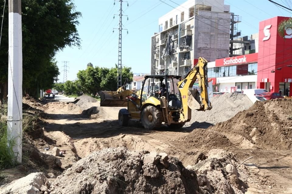 El tramo que intervienen abarca 1.1 kilómetros lineales.