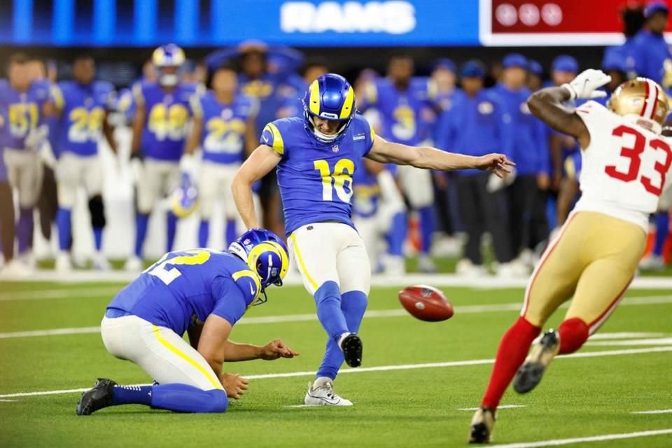 Joshua Karty pudo haberles dado el triunfo el jueves a los Rams, pero falló en momentos clave.